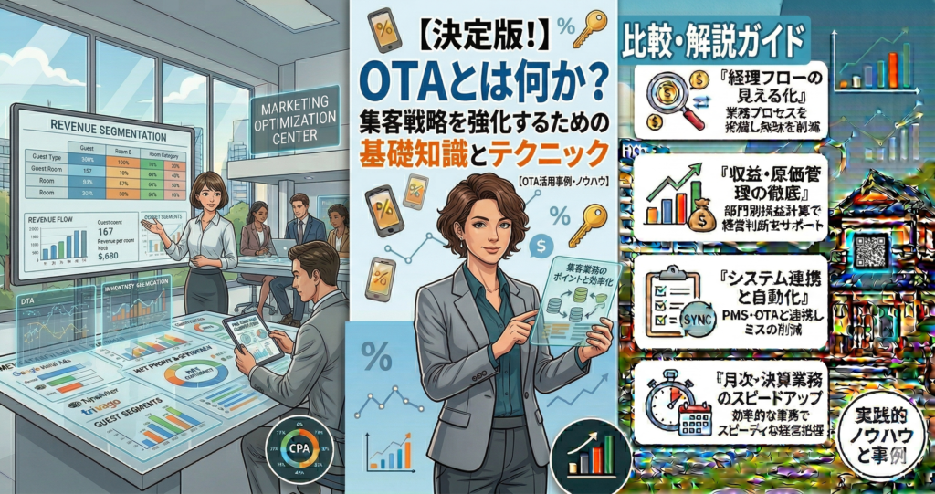 OTAとは何か？集客戦略を強化するための基礎知識とテクニック