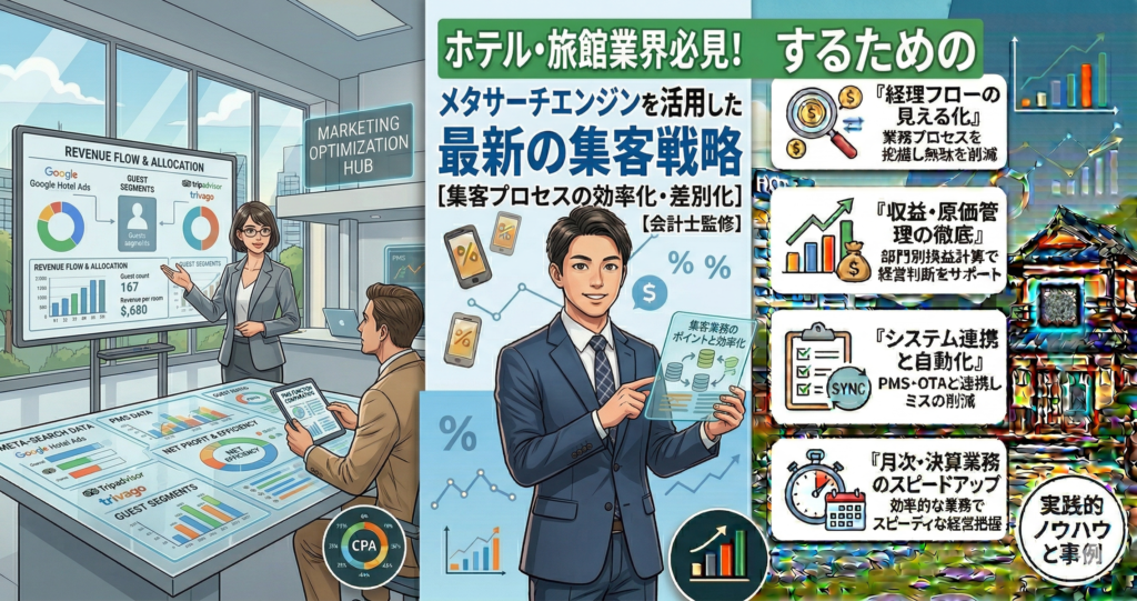 ホテル・旅館業界必見！メタサーチエンジンを活用した最新の集客戦略